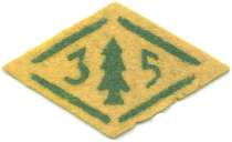 Camp Dimond felt Patch, (c 1935)